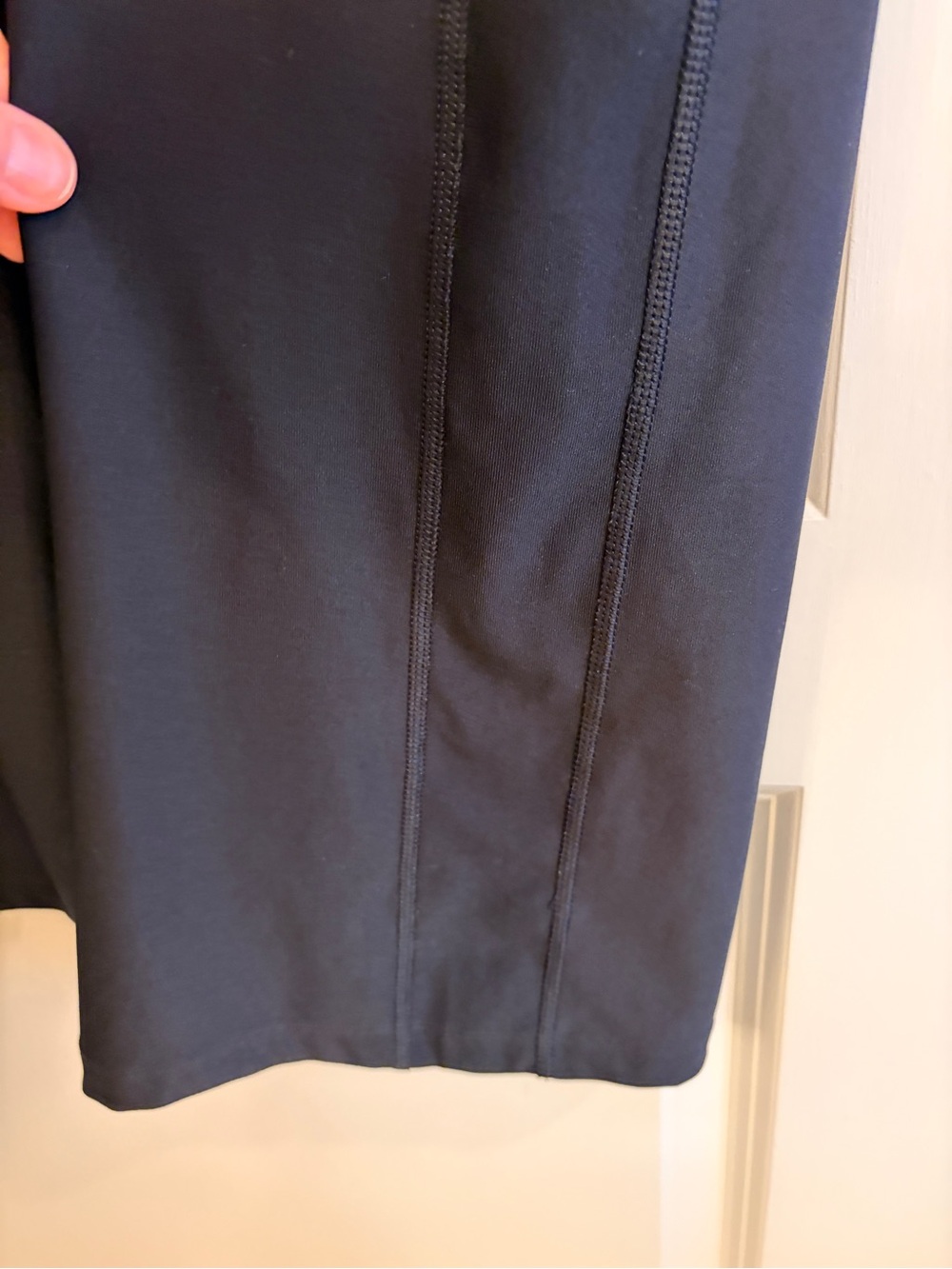 Nike Dri-FIT Black Bootcut Leg Yoga Pants Size Large High Rise Athletic - Picture 5 of 8